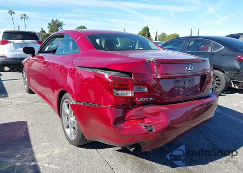 2010 Lexus Is 350C from USA, damaged, VIN JTHFE2C26A2500270